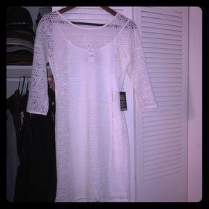 White Express dress